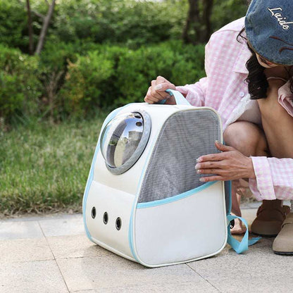 Breathable Pet Backpack designed for comfortable travel with your furry friend