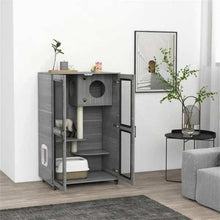 Ultimate Cat Tree Villa Apartment with Wheels - Premium Mobile Cat Furniture