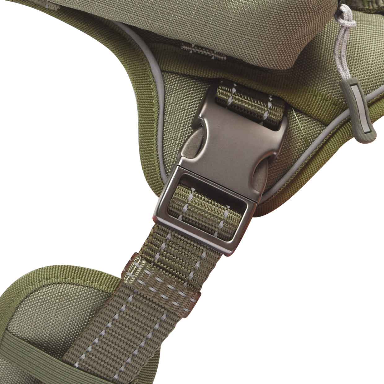 PETMARVEL High-Perfomance Tactical Dog Harness With Backpack, No Pull Front Clip & Metal Buckles