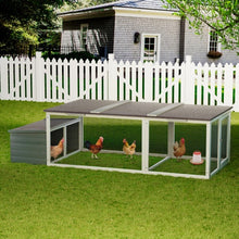 Large Wooden Chicken Coop - 21 Sq Ft with Nesting Box