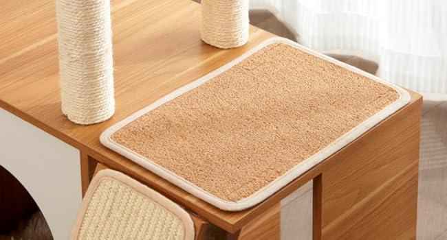 Wooden Cat Tree Tower - Multi-Level with Capsule - Purrfect Pet Haven