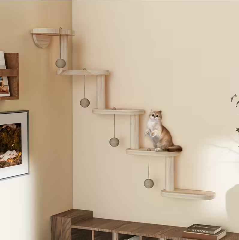 Cat Wall Climbing Frame Modular - DIY Multi-Level Activity
