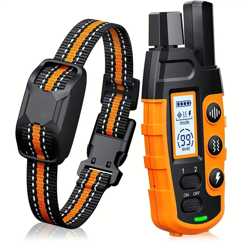 Waterproof Remote Control Bark Stopper Dog Training Electric Shock Collar | Purrfect Pet Haven