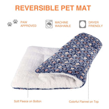 Premium Pet Bed Mat - Washable Fleece Crate Pad for Dogs & Cats All Sizes