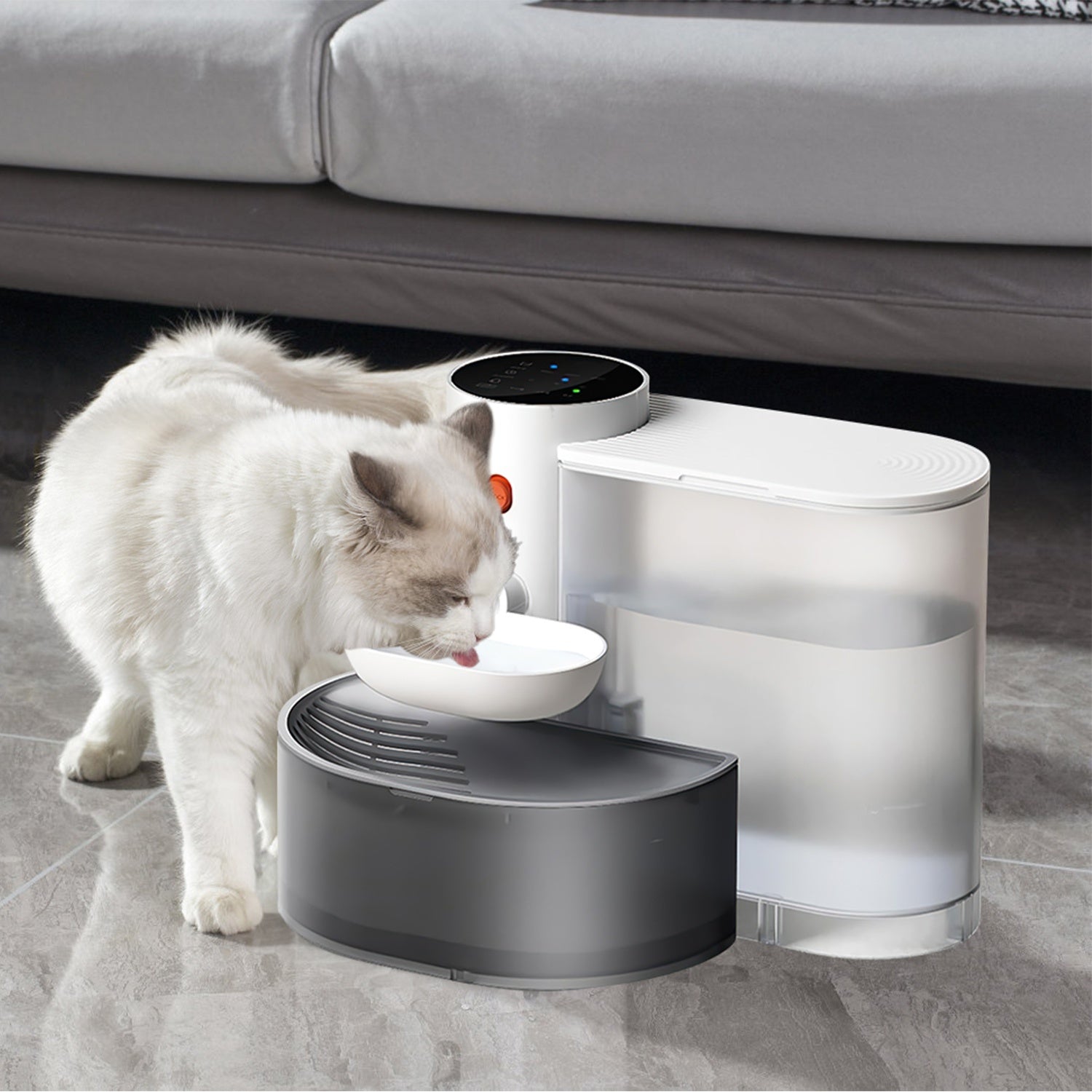 Smart Pet Water Fountain - 3L Cordless Self-Refill for Cats & Dogs - Purrfect Pet Haven