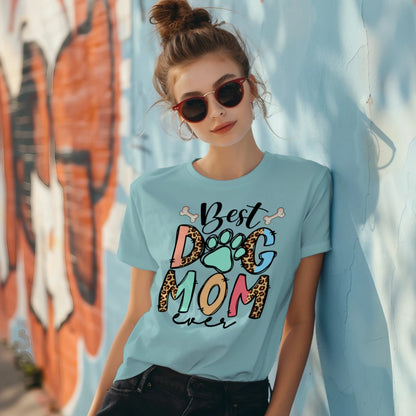 Comfort Colors Best Dog Mom T-Shirt