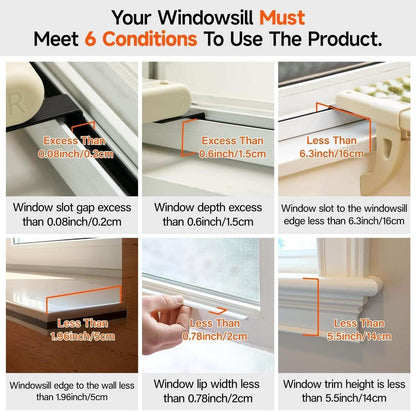 Adjustable Cat Window Perch With One-Step Sliding Clamp