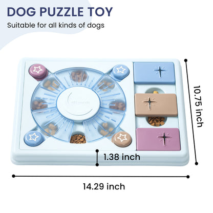 Interactive Puzzle Dog Toy - IQ Training Game Level 1-3 - Purrfect Pet Haven