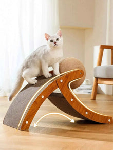 Interactive Ball & Ramp Cat Scratching Post