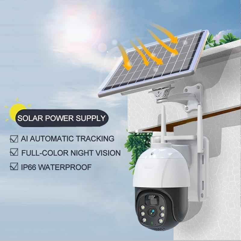 Solar Pet Camera - Outdoor with Two-Way Audio & Night Vision - Purrfect Pet Haven