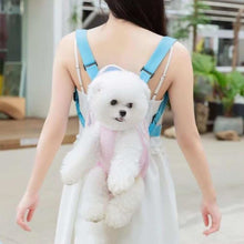 Carrier Backpack with Leg Holes for small pets, offering comfort and convenience for dog owners