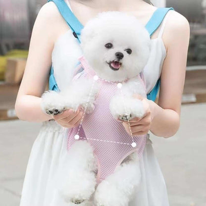 Pet Carrier Backpack with Leg Holes for Small Dogs, Comfortable and Stylish Design