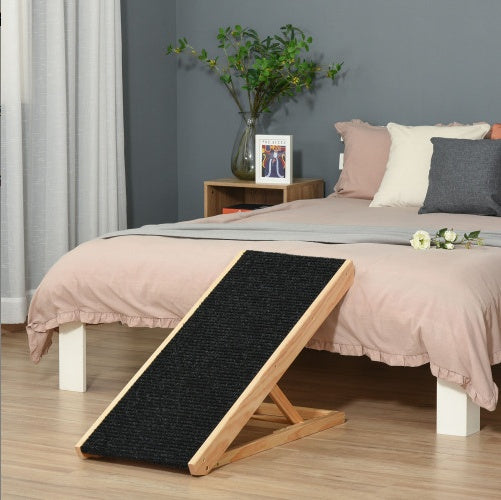Elevated Pet Ramp - Height Adjustable Foldable