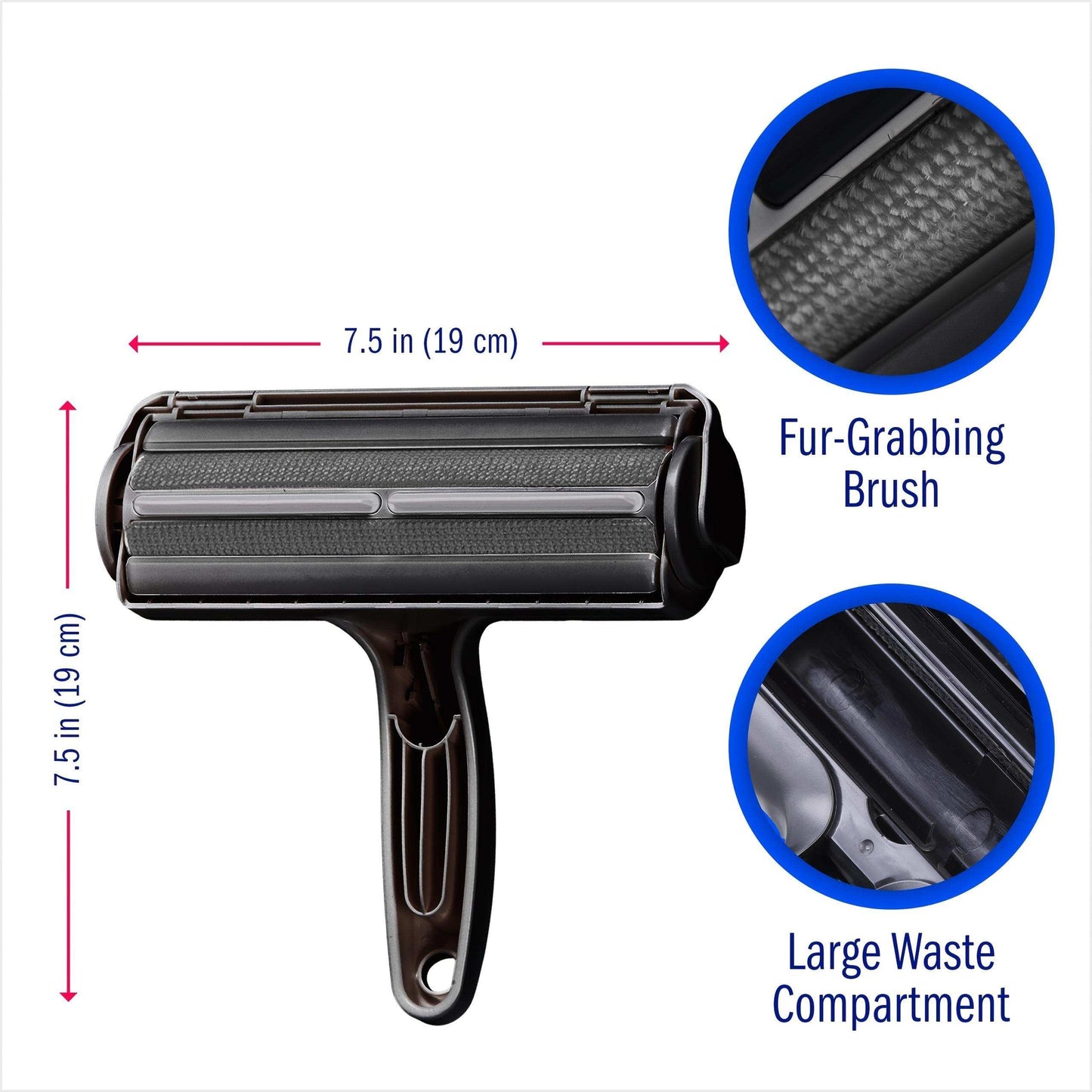 Furniture Pet Hair Remover With Reusable Sticky Applicator