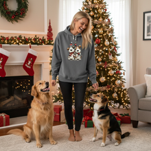 Christmas Pup Couple Hoodie - Pepper