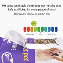 Wefulfil Coconut Oil Grooming Wipes package with six wipes maintaining pet skin pH balance and safe for pets