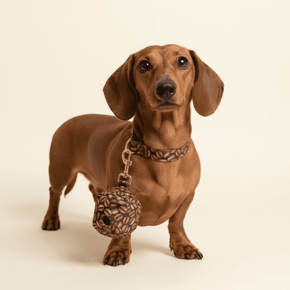 Dog Leash with Poop Bag Holder - Matching Set - Purrfect Pet Haven