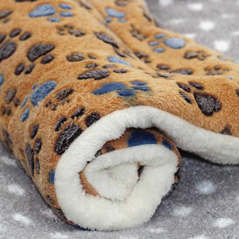 Premium Pet Bed Mat - Washable Fleece Crate Pad for Dogs & Cats All Sizes