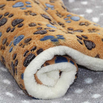 Premium Pet Bed Mat - Washable Fleece Crate Pad for Dogs & Cats All Sizes