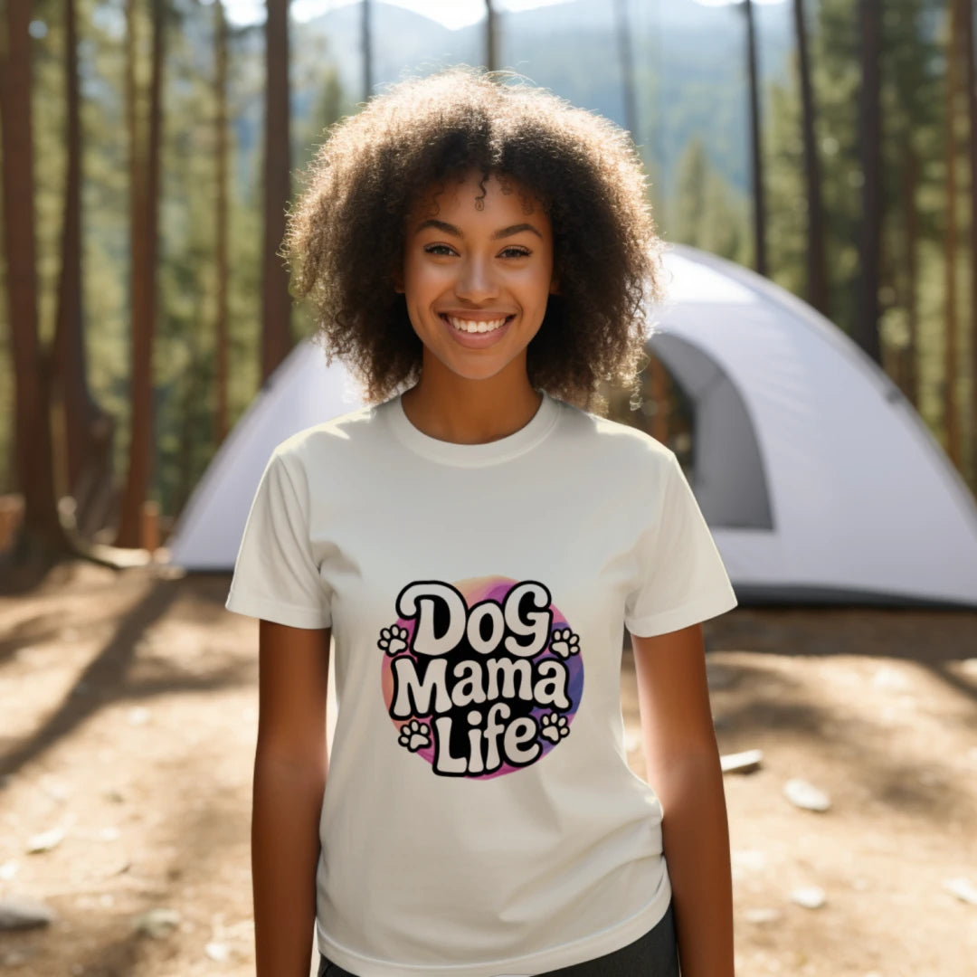 Dog Mama Life T-Shirt - Gildan 100% Preshrunk