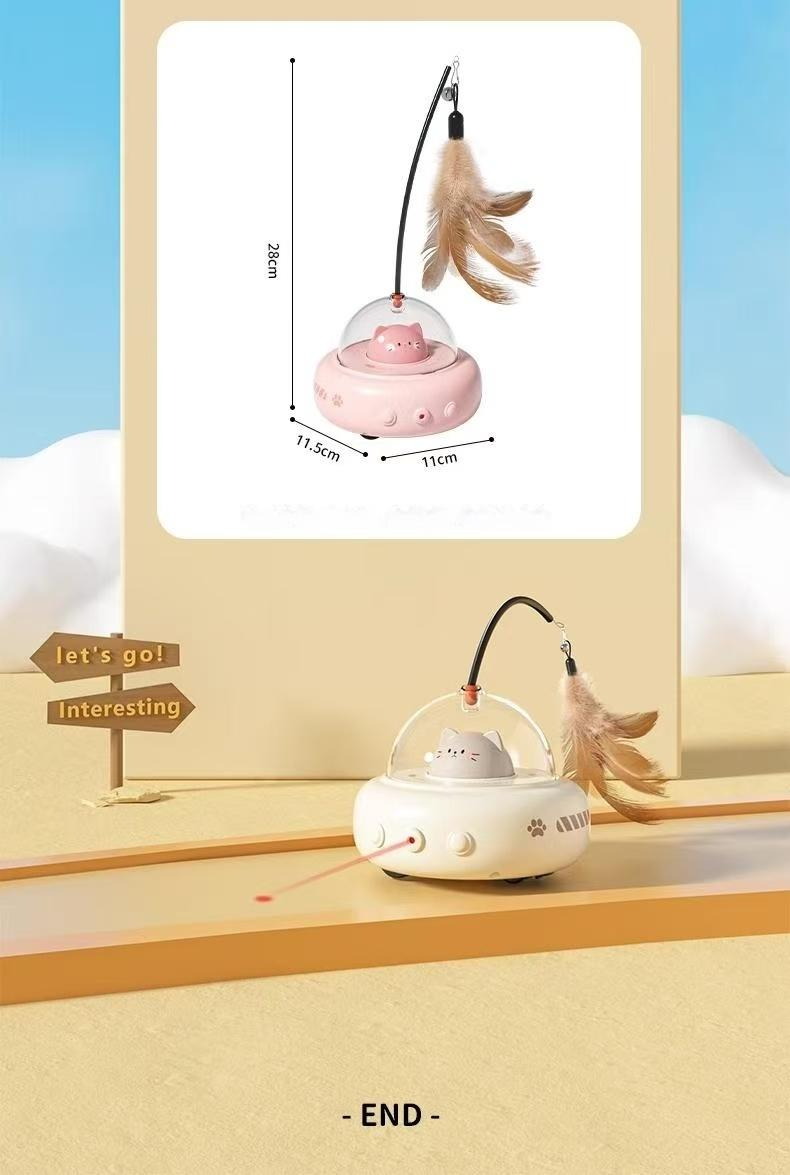 Laser Chase Car - Smart Electric Cat Toy with Auto Pointer - Purrfect Pet Haven