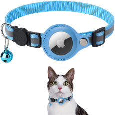 Apple Air Tag Tracker Protective Cover Anti-missing Pet Positioning Reflective Cat Collar