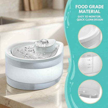 Automatic Circulating Water Fountain - Healthy Running Water