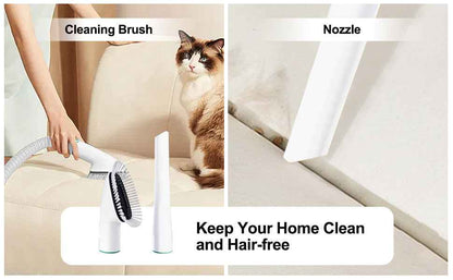 Complete Pet Grooming Kit for Heavy Shedding Dogs - Vacuum - Purrfect Pet Haven