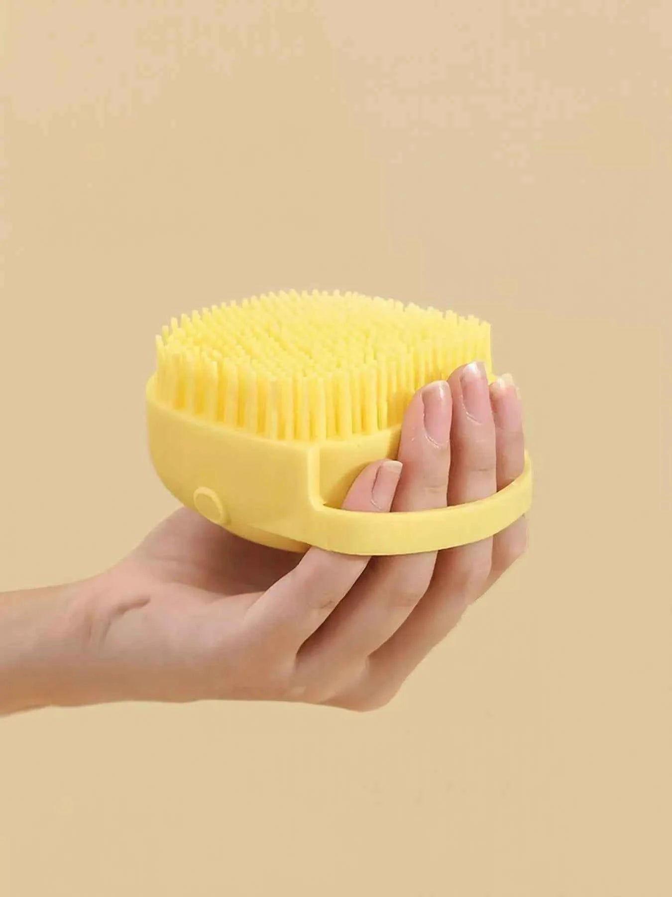 Cute Cartoon Silicone Pet Bath Brush