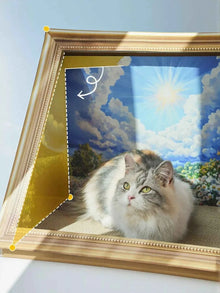 Cat Scratcher Nest - Unique Artistic Frame Look
