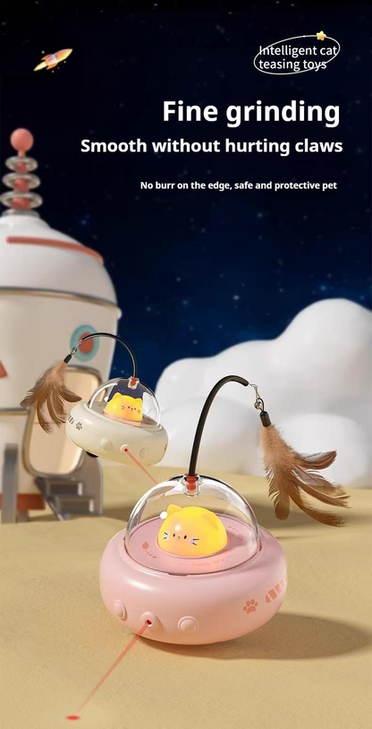 Laser Chase Car - Smart Electric Cat Toy with Auto Pointer - Purrfect Pet Haven