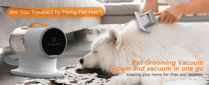 Powerful Pet Grooming Vacuum for Multi-Pet Homes - Large Capacity - Purrfect Pet Haven