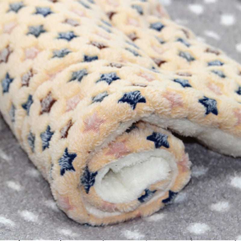 Premium Pet Bed Mat - Washable Fleece Crate Pad for Dogs & Cats All Sizes