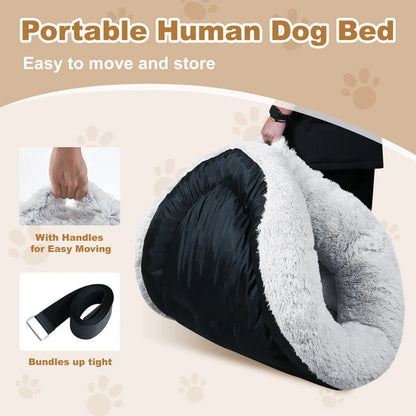 Dog Bed - Large Washable with Handles & Non-Slip