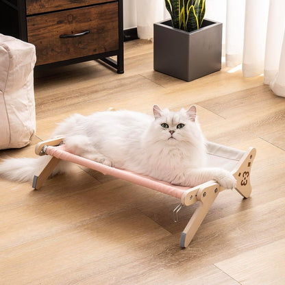 Cat Window Perch & Hammock - Adjustable 2-in-1 Sunbathing Seat For Indoor Cats