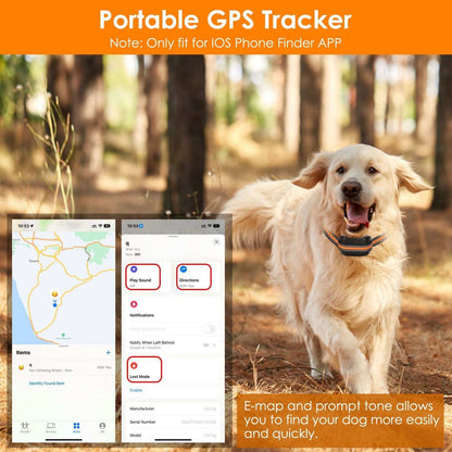 Dog GPS Tracker & Fence - 2-in-1 Wireless Boundary System