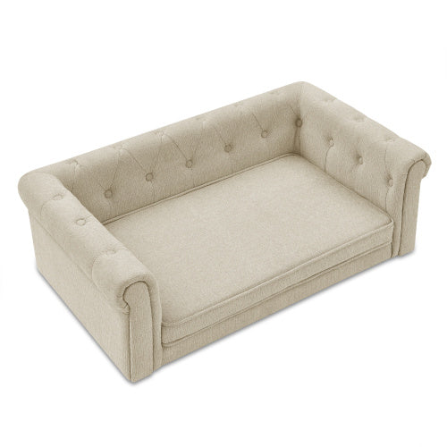 Elegant Rectangular Pet Sofa Bed For Medium And Large Dogs