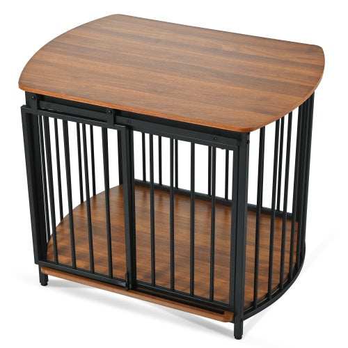 Furniture Style Dog Crate For Small And Medium Dogs - Modern Wooden End Table Kennel