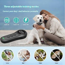 Dog Trainer Bark Stopper Device with Three Adjustable Training Modes for Correcting Bad Behavior