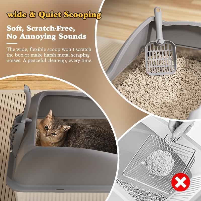 Stainless Steel Cat Litter Box - Large Rust-Free - Purrfect Pet Haven