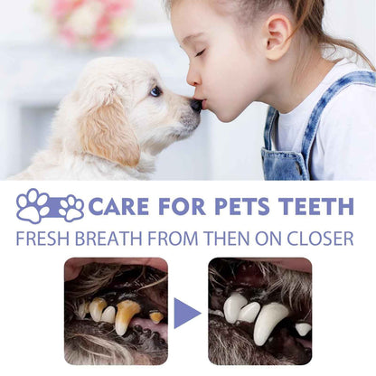 Pet Teeth Cleaning Spray - Natural Dental Care for Dogs & Cats - Purrfect Pet Haven