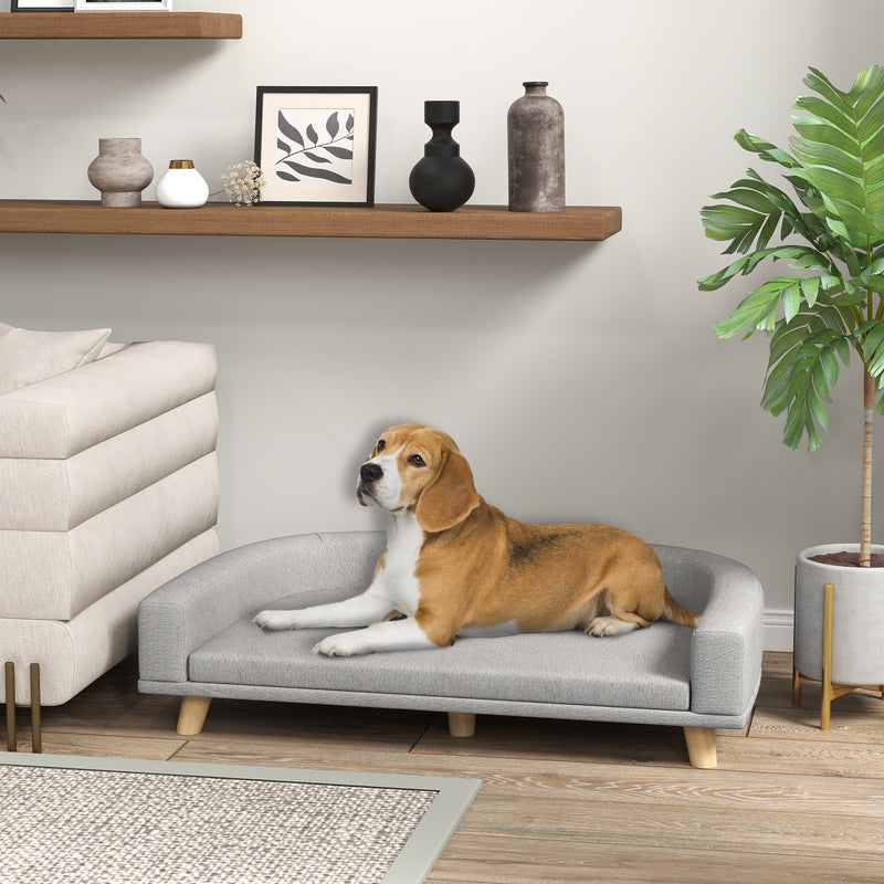 Dog Sofa - Elevated Couch Bed for Large Dogs & Cats