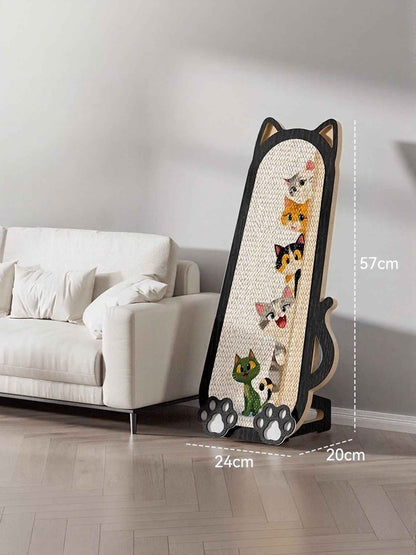 Cat Scratching Post Cat-Shaped - Sisal 8 Style Designs