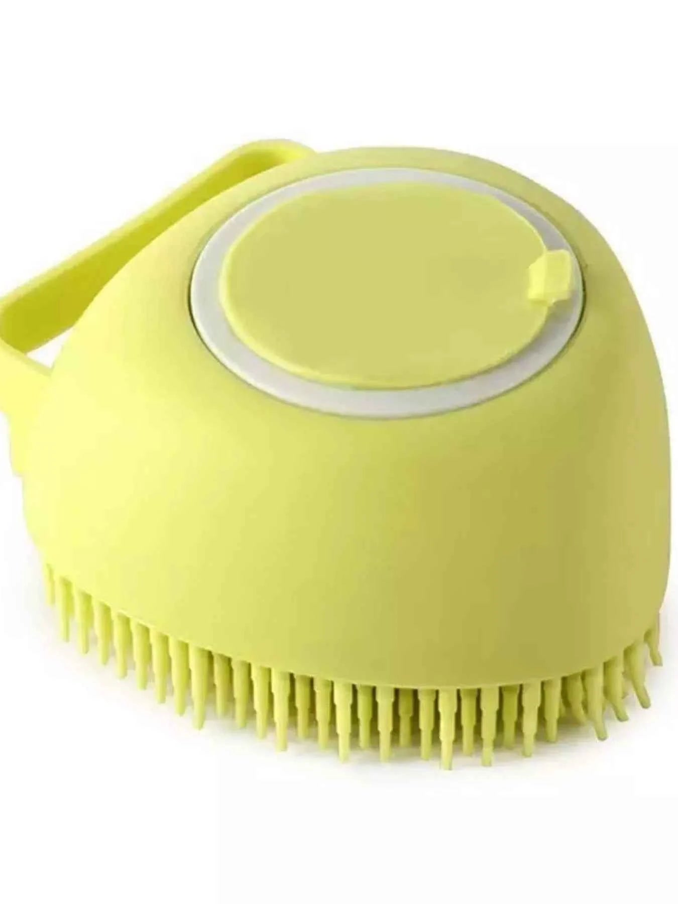 Cute Cartoon Silicone Pet Bath Brush