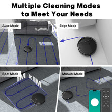 Pet Hair Robot Vacuum - 3-in-1 Cleaner