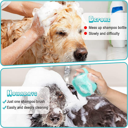 Pet Grooming Kit 7-in-1 - Self-Cleaning Brush Nail Clipper
