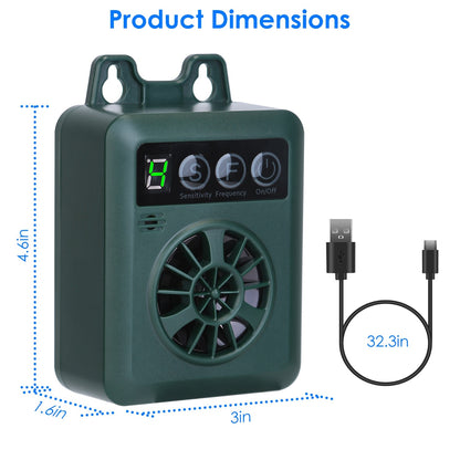 Anti-Barking Device - Ultrasonic Bark Control 49ft Range - Purrfect Pet Haven