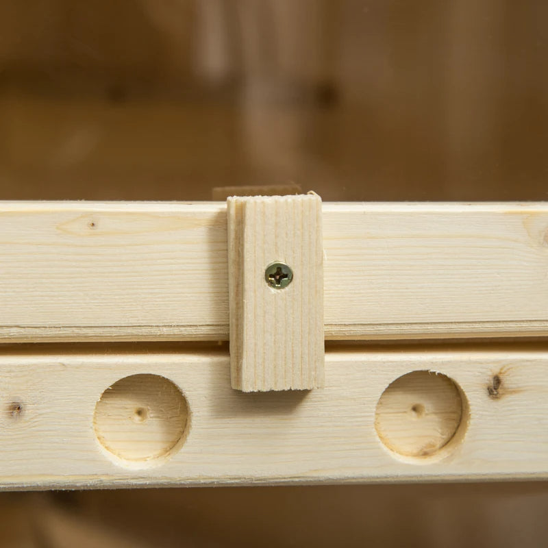 5-Tier Wooden Hamster Cage Mice Habitat Rat Habitat With Openable Top, Front Door And Storage Shelf - Purrfect Pet Haven