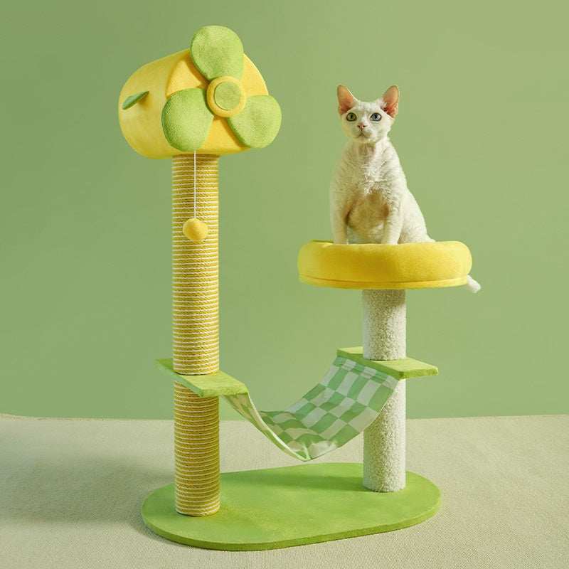 Cat Climbing Frame - Multi-Level Tower with Scratching Posts - Purrfect Pet Haven