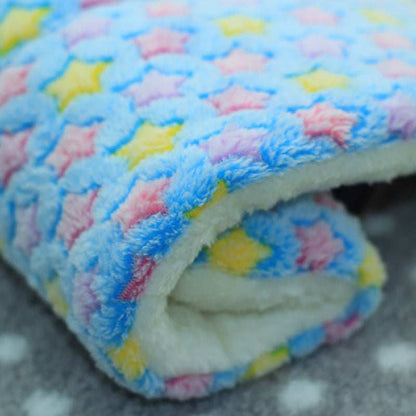 Premium Pet Bed Mat - Washable Fleece Crate Pad for Dogs & Cats All Sizes